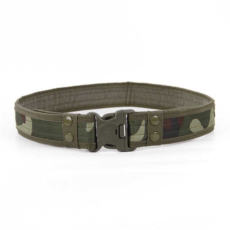 Tactical Fashion Men Canvas Slender Belt Waistband