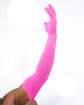 Neon Pink Armsocks Long Gloves – Arm Sleeves, Semi-Opaque 60D